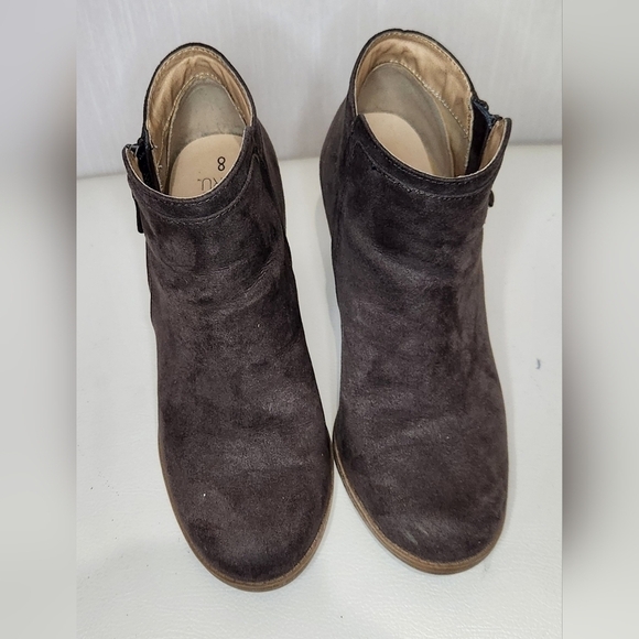 Time and Tru Shoes - time and Tru Suede WedgeBootie Size 8